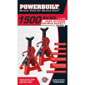 1.6 Ton / 1500kg Jack Stands