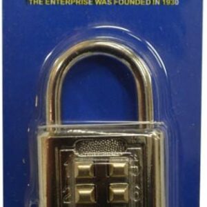 Tri-Circle Push Button Combination Padlock - #ZL35 35mm
